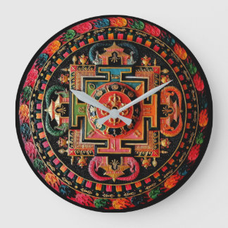 Grande Horloge Ronde Reloj de pared con estilo Mexicano