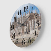 Grande Horloge Ronde reloj de pared de la Catedral de Majorque (Angle)