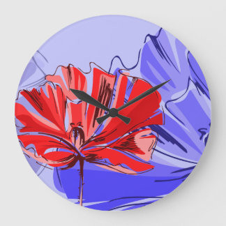 Grande Horloge Ronde Remembrance Poppy