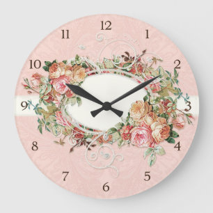 Grande Horloge Ronde Remous modernes antiques vintages de bouquet