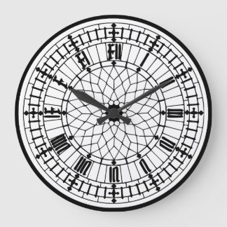 Grande Horloge Ronde Réplique Big Ben Iconique