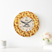 Grande Horloge Ronde Restaurant italien Pasta Thème (Maison)