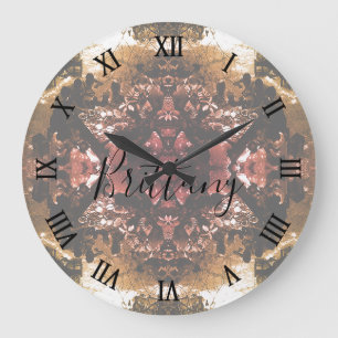Grande Horloge Ronde Restaurant Vintage China Canton