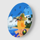Grande Horloge Ronde Rétired Chick (Angle)