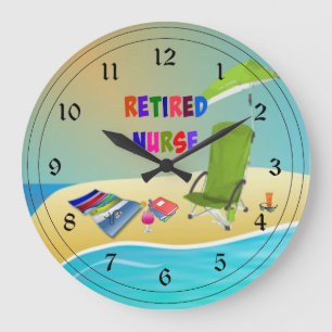 Grande Horloge Ronde Rétired Nurse