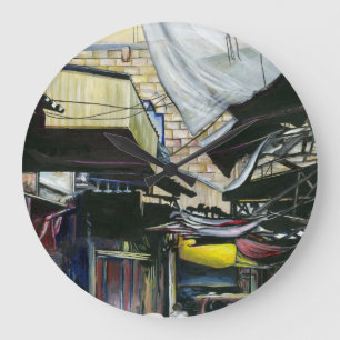 Grande Horloge Ronde Retour à pied à travers l'Antiquité, la vieille Jé