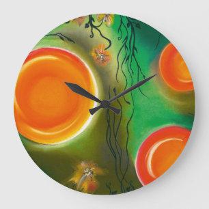 Grande Horloge Ronde Retour des vraies couleurs