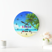 Grande Horloge Ronde Retraité et l'amour (Maison)