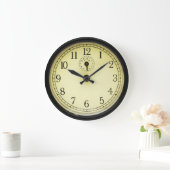 Grande Horloge Ronde Retro Fifties Wall Clock (Maison)
