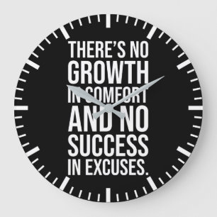 Grande Horloge Ronde Réussite et confort - Motivation du terrain