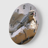 Grande Horloge Ronde Rhino Iguana (Angle)