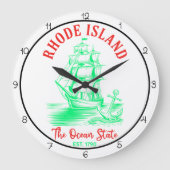 Grande Horloge Ronde Rhode Island Ocean State Ship (Recto)