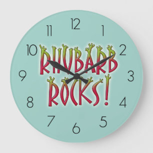 Grande Horloge Ronde Rhubarb Rocks
