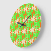 Grande Horloge Ronde Rhythmic Orange (Angle)