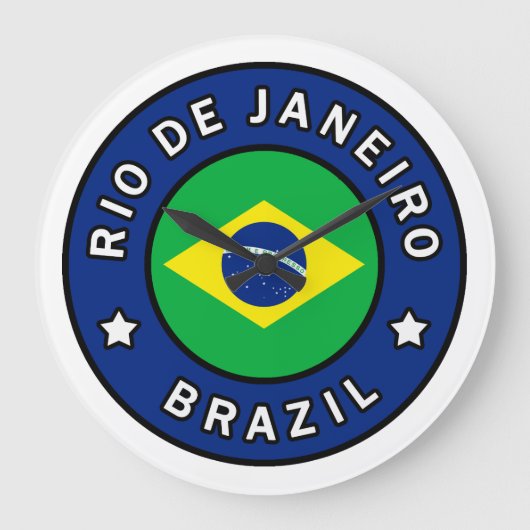 Grande Horloge Ronde Rio de Janeiro Brésil (Recto)