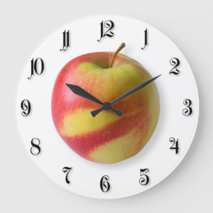Grande Horloge Ronde Ripe apple