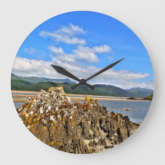 GRANDE HORLOGE RONDE RIVIÈRE À MARÉE