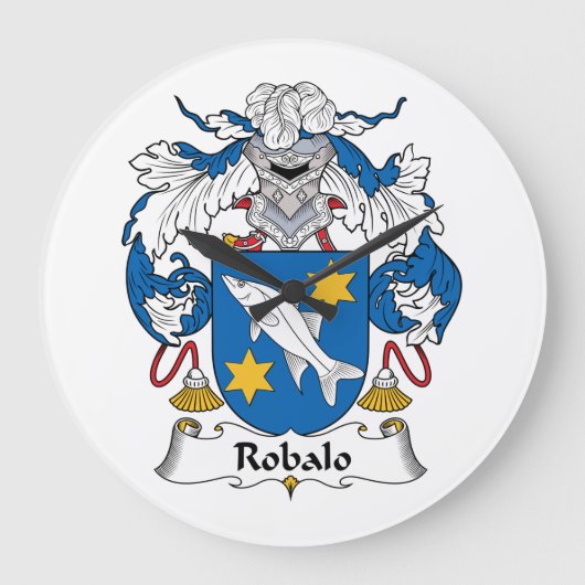 Grande Horloge Ronde Robalo Family Crest (Recto)