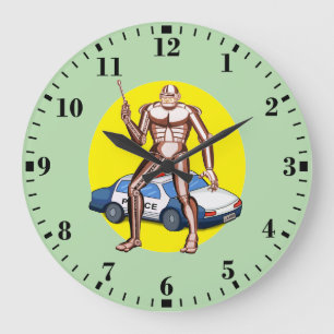 Grande Horloge Ronde Robocop