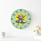 Grande Horloge Ronde Robocop (Maison)