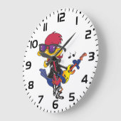 Grande Horloge Ronde Rocker Bird (Angle)