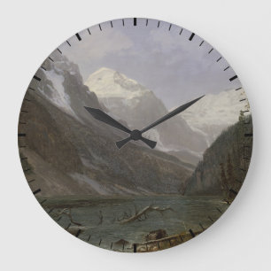 Grande Horloge Ronde Rockies Canada Lake Louise   Albert Bierstadt
