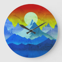 Rocky Mountain Golden Hour Sun Art