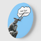 Grande Horloge Ronde Rodin's Thinker (Angle)