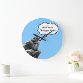 Grande Horloge Ronde Rodin's Thinker (Maison)