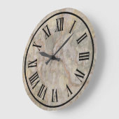 Grande Horloge Ronde Roman de Stone (Angle)