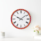 Grande Horloge Ronde roman rock (Maison)