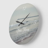 Grande Horloge Ronde Romantic winter seascape (Angle)