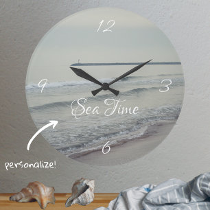 Grande Horloge Ronde Romantic winter seascape