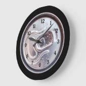 Grande Horloge Ronde Rondelle de languette de brique de bière (Angle)