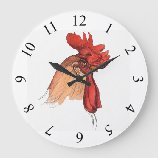 Grande Horloge Ronde Rooster (Recto)