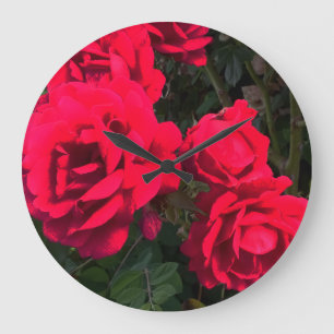 Grande Horloge Ronde Rosarium Red Roses