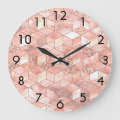 Grande Horloge Ronde Rose gold cube (Recto)