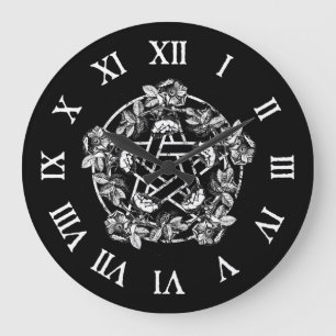 Grande Horloge Ronde Rose Pentacle