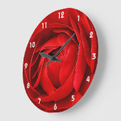 GRANDE HORLOGE RONDE ROSE ROUGE 2 (Angle)