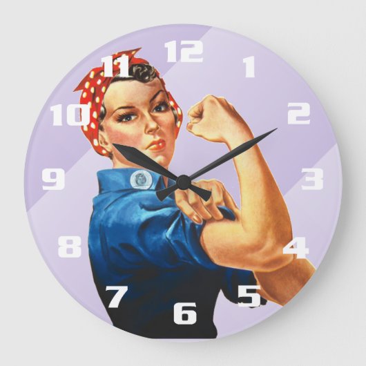 Grande Horloge Ronde Rosie the Riveter (Recto)
