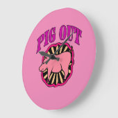 Grande Horloge Ronde Rôti de porc (Angle)