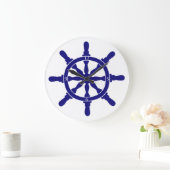 Grande Horloge Ronde Roue du navire (Maison)