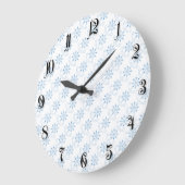 Grande Horloge Ronde Roue et ancre du navire nautique (Angle)