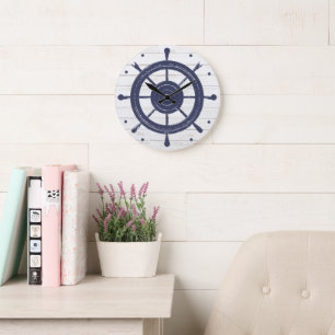 Grande Horloge Ronde Roue maritime