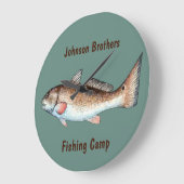 Grande Horloge Ronde Rougets communs (Angle)