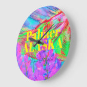 Grande Horloge Ronde Round Wall Clock (Angle)