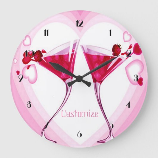 Grande Horloge Ronde Round Wall Clock (Recto)