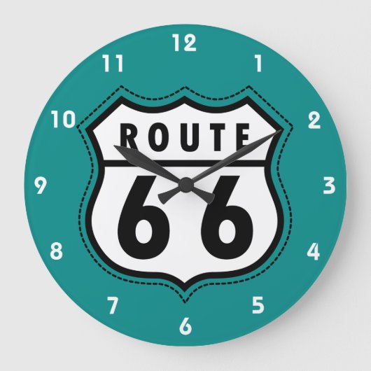 Grande Horloge Ronde Route 66 sign (Recto)