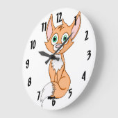 Grande Horloge Ronde Roxy Foxy (Angle)