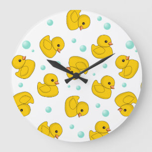 Grande Horloge Ronde Rubber Duck
